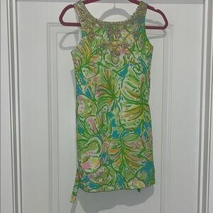 Lilly Pulitzer Girls Tropical Print Dress